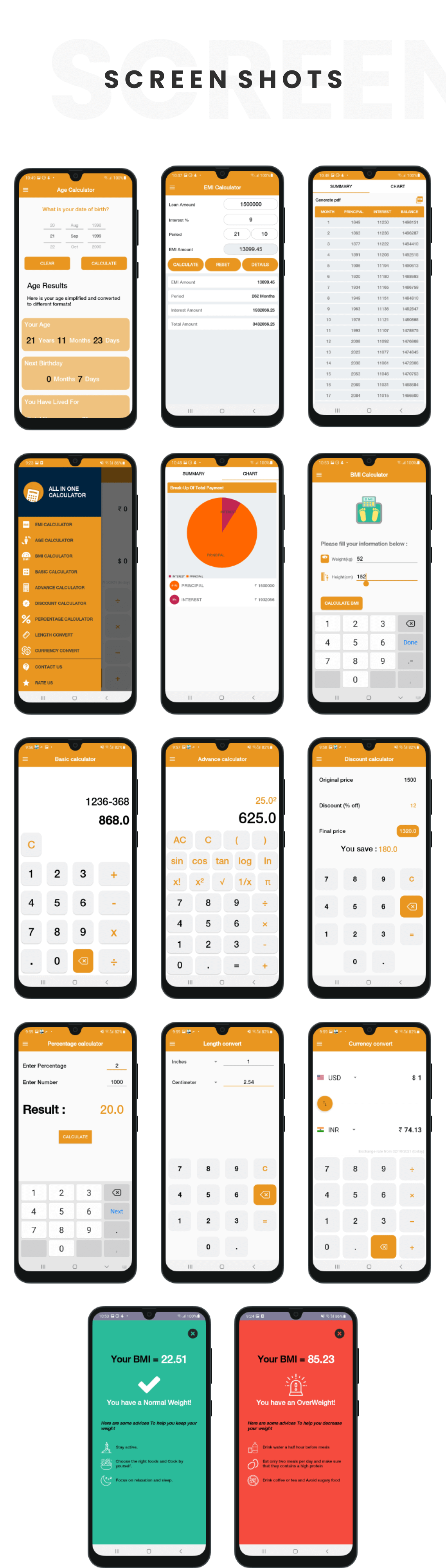 All In One Calculator - Android (Kotlin)