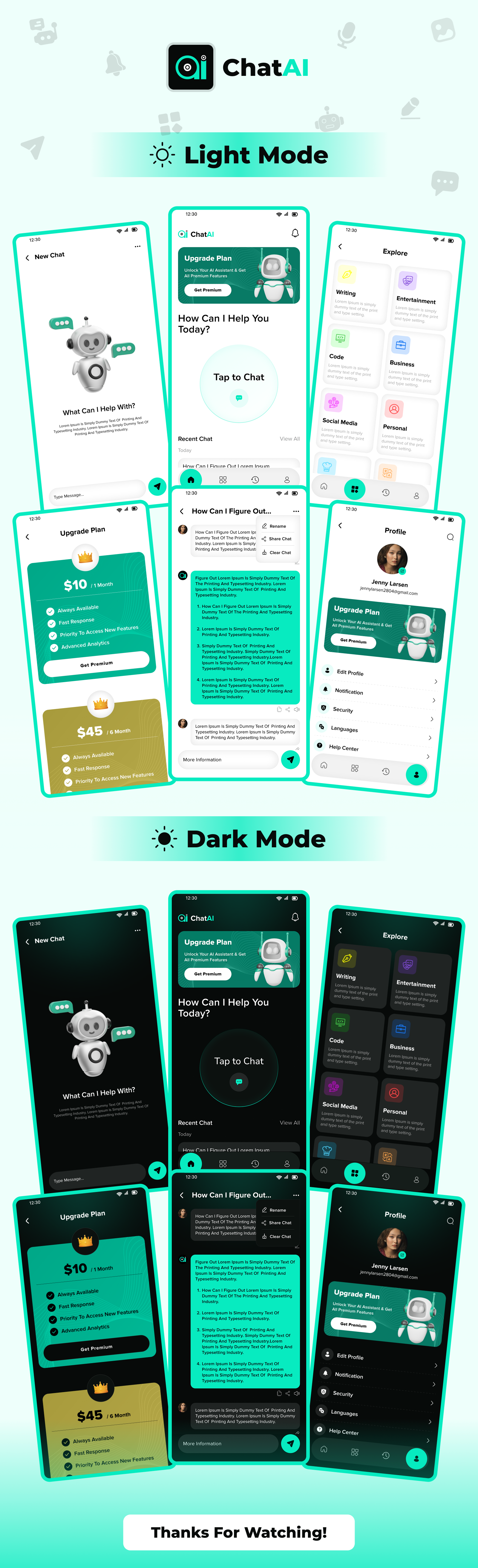 Multimode Flutter Apps - Flutter UI Kit