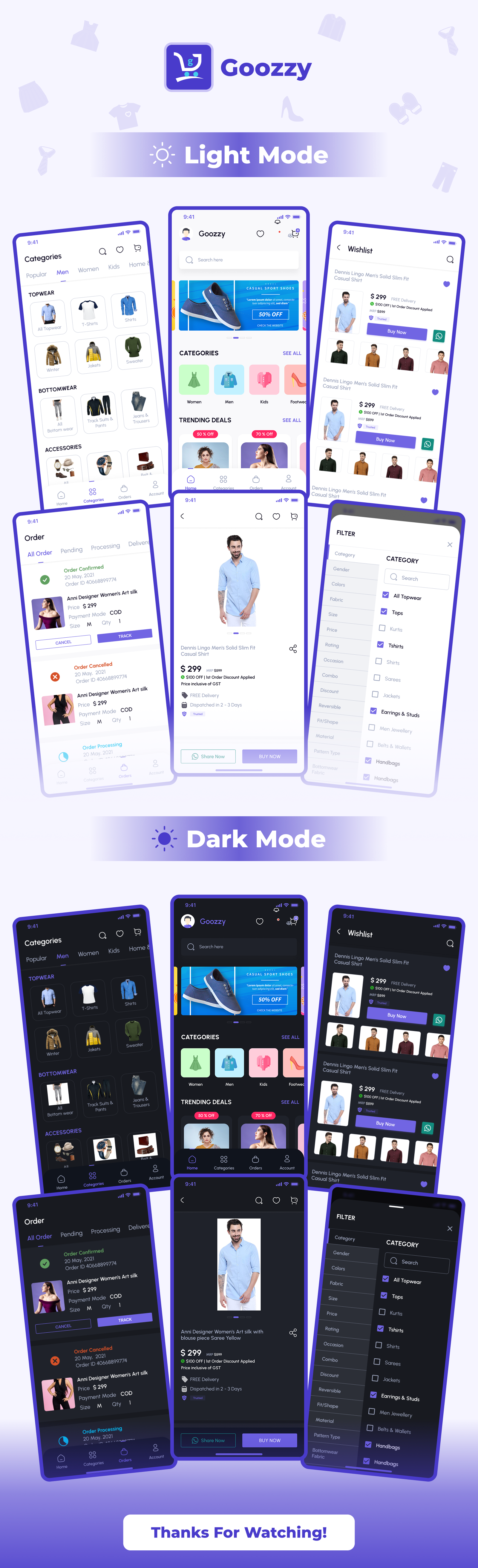 Multimode Flutter Apps - Flutter UI Kit