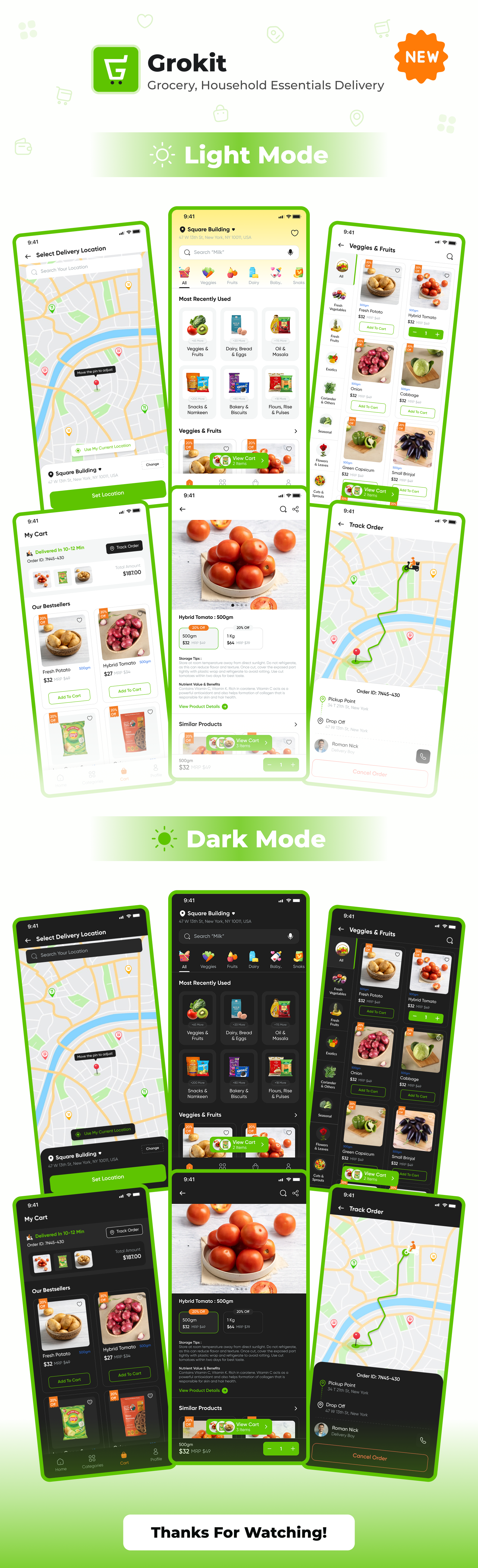 Multimode Flutter Apps - Flutter UI Kit