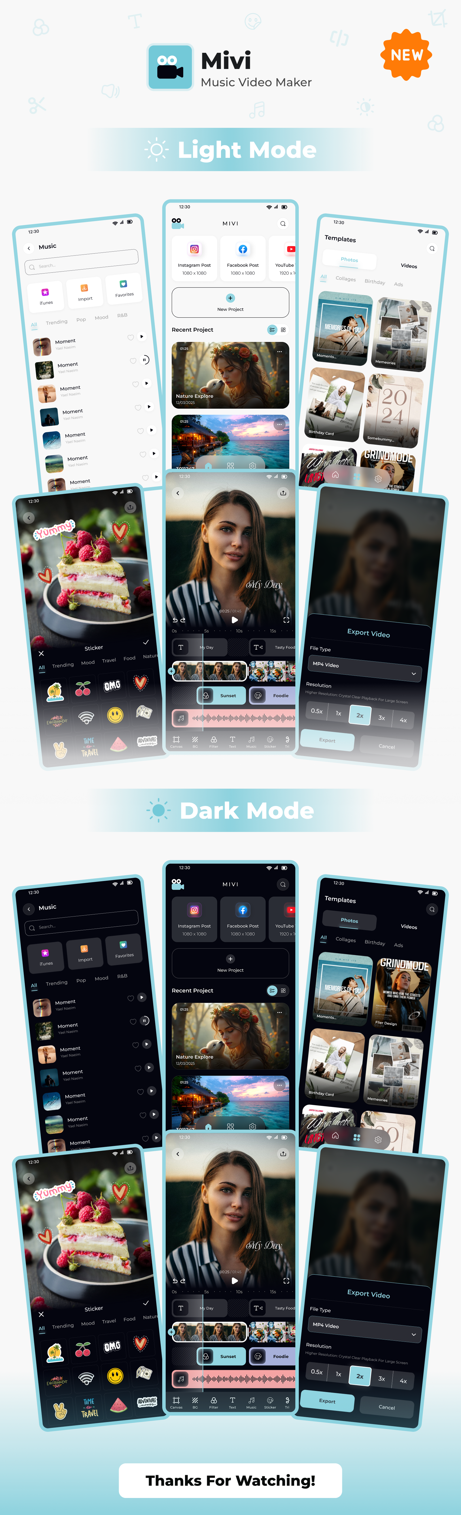 Multimode Flutter Apps - Flutter UI Kit
