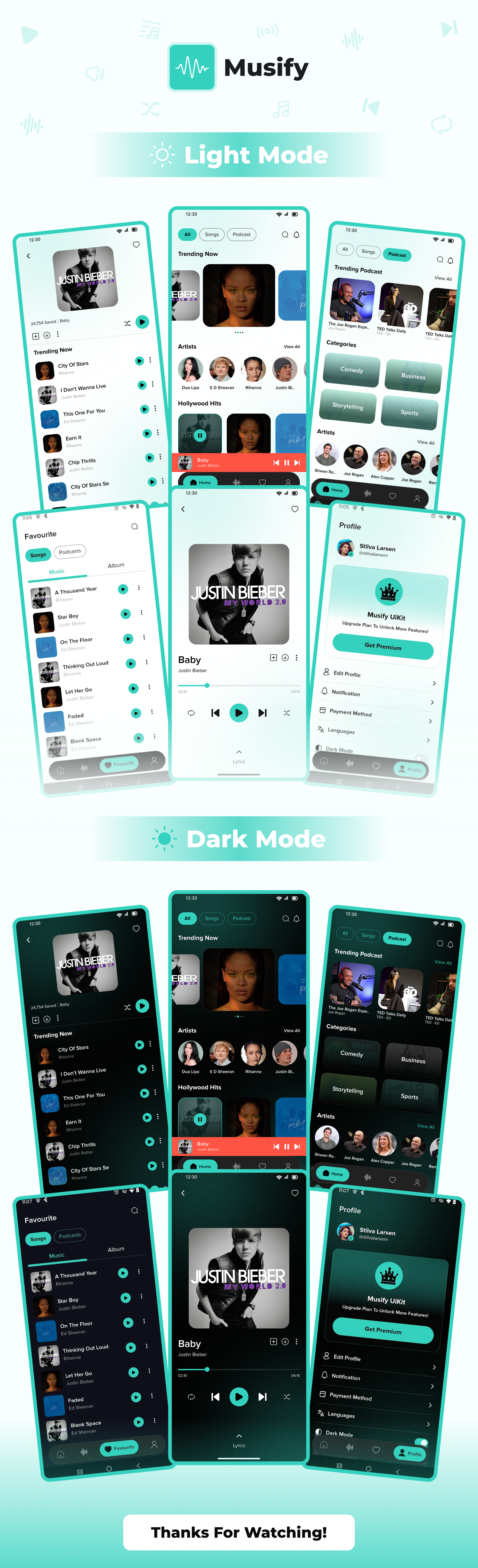 Multimode Flutter Apps - Flutter UI Kit